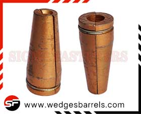 Wedges Barrels Anchor Heads Anchor Plates Pre and Post tensioning Anchor Grip System Manufacturers exporters in India