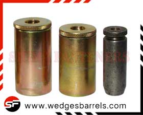 Wedges Barrels Anchor Heads Anchor Plates Pre and Post tensioning Anchor Grip System Manufacturers exporters in India
