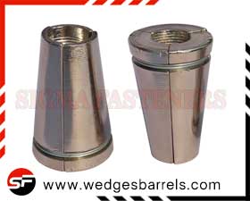 Wedges Barrels Anchor Heads Anchor Plates Pre and Post tensioning Anchor Grip System Manufacturers exporters in India