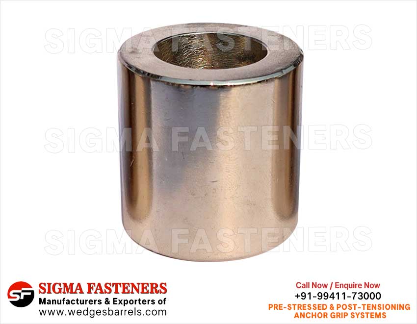 Anchor Wedge Barrels Manufacturers exporters in India Anchor Wedges Anchor Barrels Anchor Heads Wire Rope Grip Systems Suppleirs in India Ludhiana