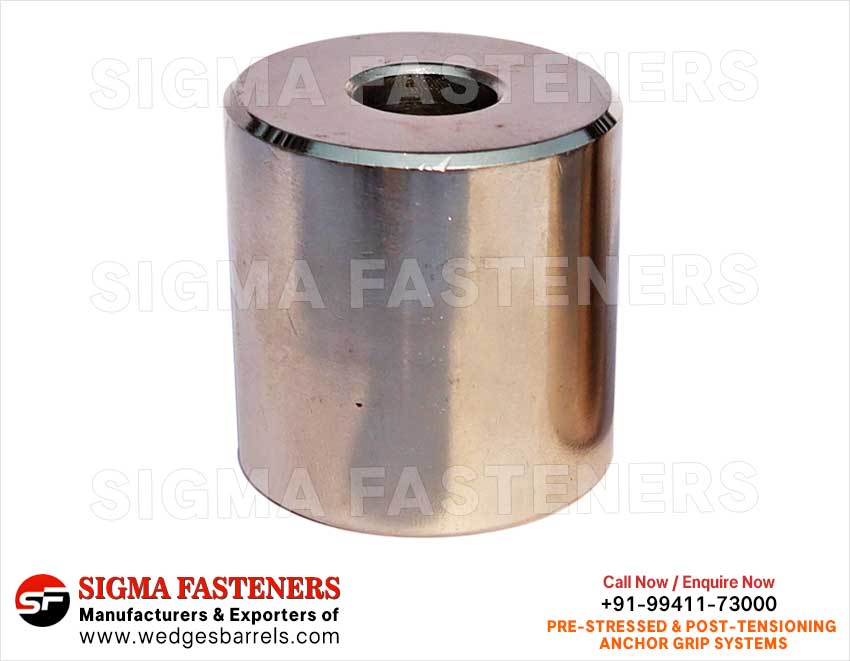 Anchor Wedge Barrels Manufacturers exporters in India Anchor Wedges Anchor Barrels Anchor Heads Wire Rope Grip Systems Suppleirs in India Ludhiana