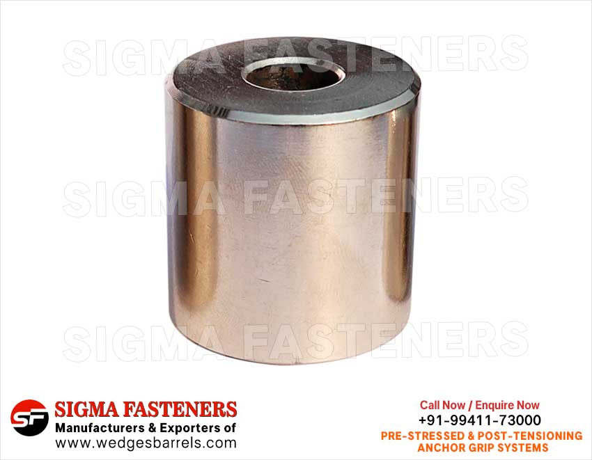 Anchor Wedge Barrels Manufacturers exporters in India Anchor Wedges Anchor Barrels Anchor Heads Wire Rope Grip Systems Suppleirs in India Ludhiana