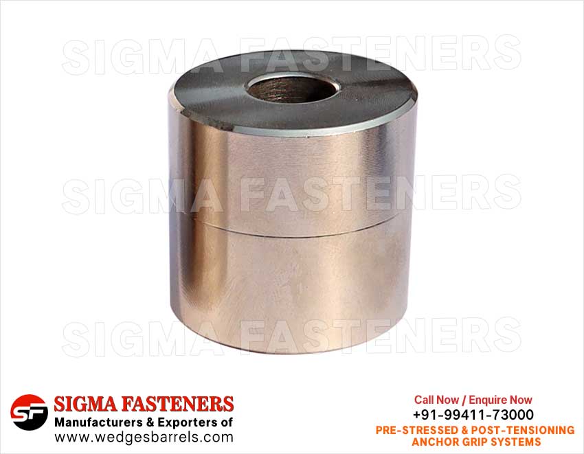 Anchor Wedge Barrels Manufacturers exporters in India Anchor Wedges Anchor Barrels Anchor Heads Wire Rope Grip Systems Suppleirs in India Ludhiana