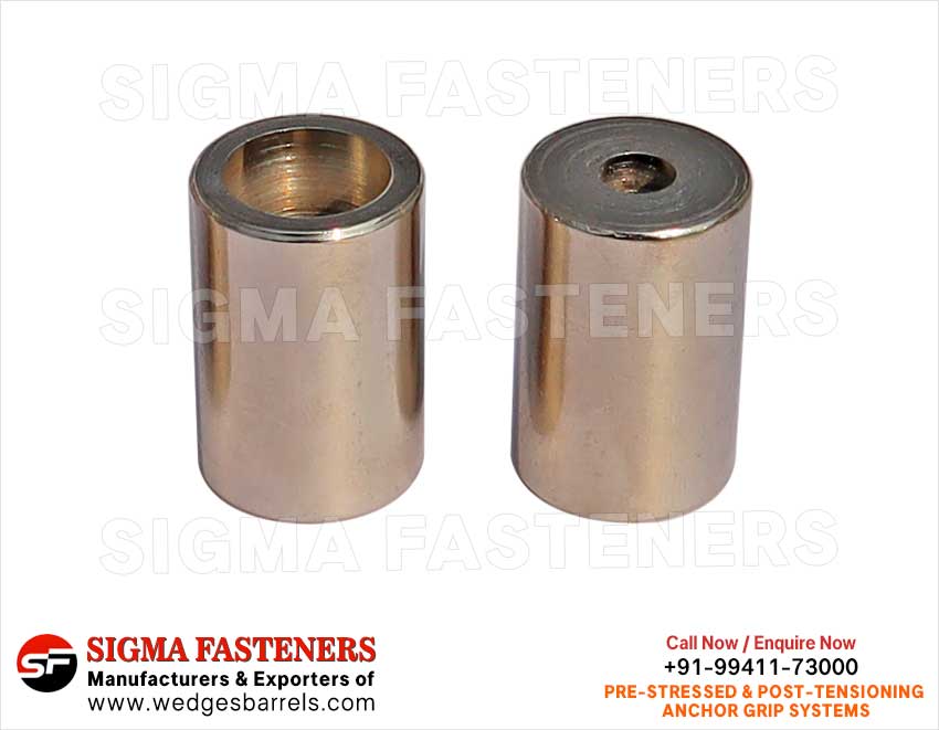 Anchor Wedge Barrels Manufacturers exporters in India Anchor Wedges Anchor Barrels Anchor Heads Wire Rope Grip Systems Suppleirs in India Ludhiana